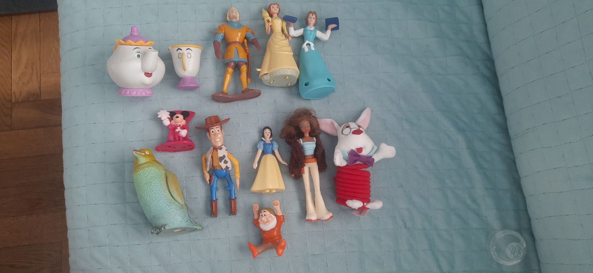 Zabawki McDonalds lata 90te Mattel Barbie mini,  Mary Poppins, Chudy