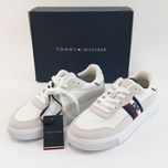 Tommy Hilfiger Sneakersy Supercup Mix FM0FM04585 Białe buty męskie 42