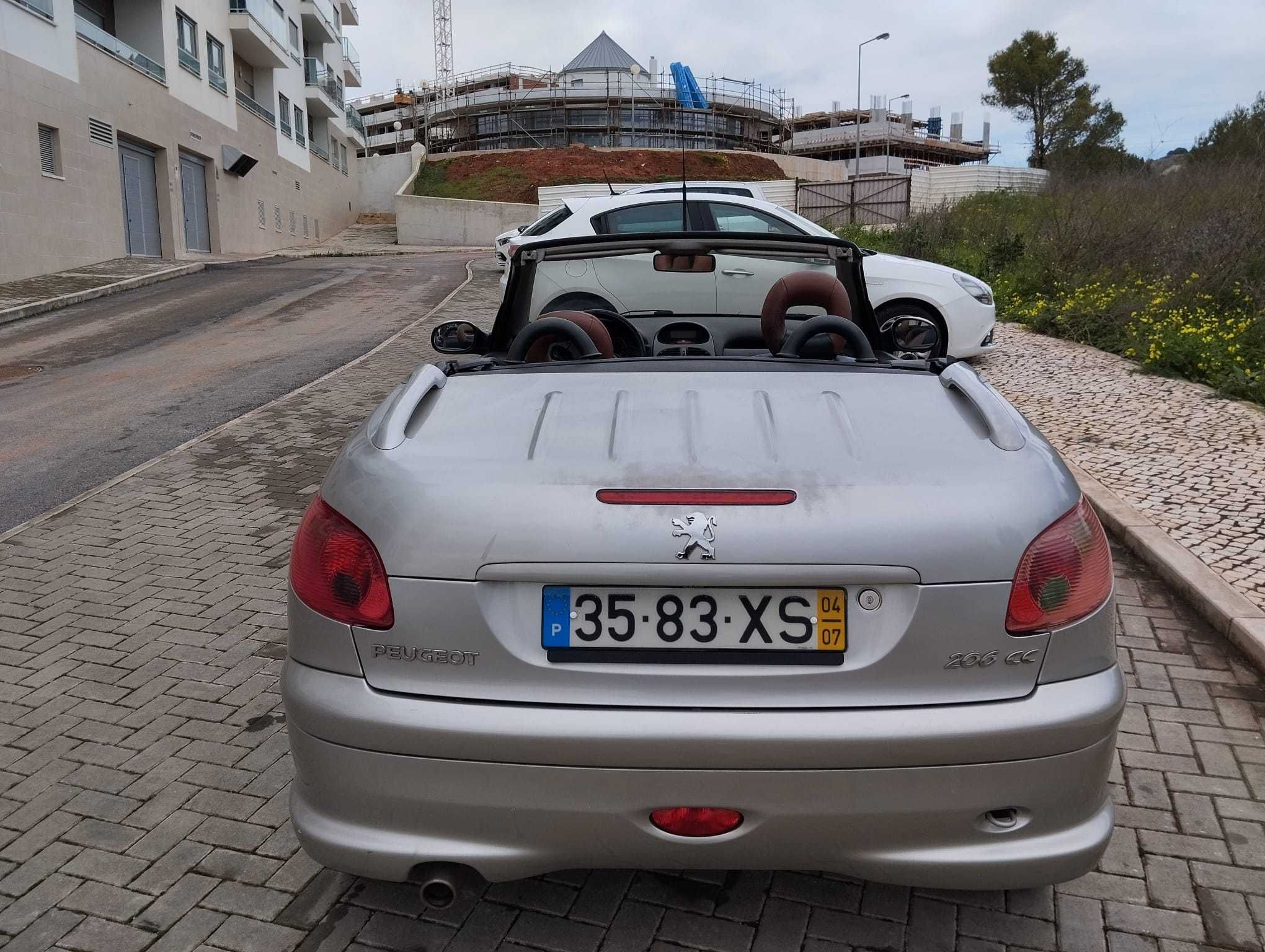 Peugeot 206 CC Edição Especial Roland Garros 2004