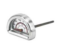 Термометр биметалический с длинным щупом для печей