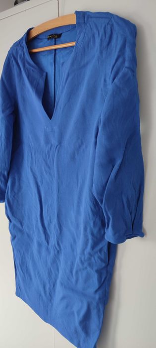 Chabrowa sukienka Massimo Dutti