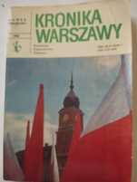 Książka Kronika Warszawy numer specjalny 1985