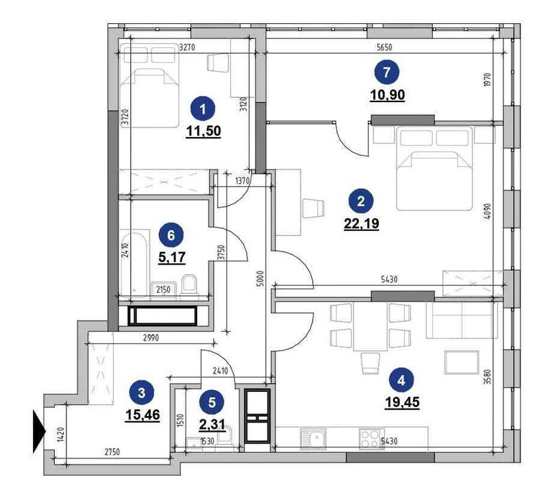 єОселя Продаж 2к квартири в ЖК Nordica Residence РОЗТЕРМІНУВАННЯ Липки