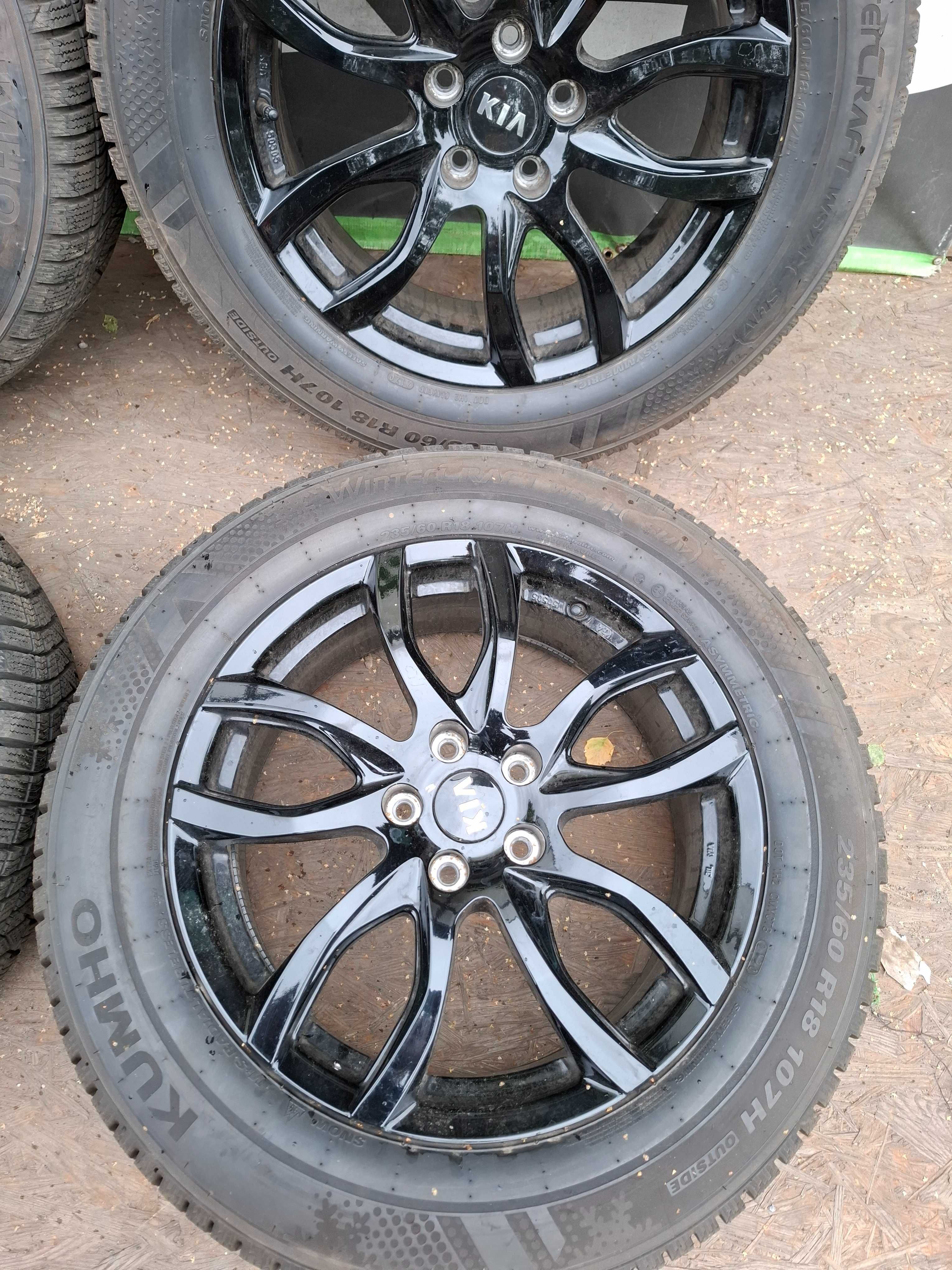 Felgi aluminiowe ! KIA HYUNDAI 18 cali ! NOWE MONTAŻ ! TMPS !