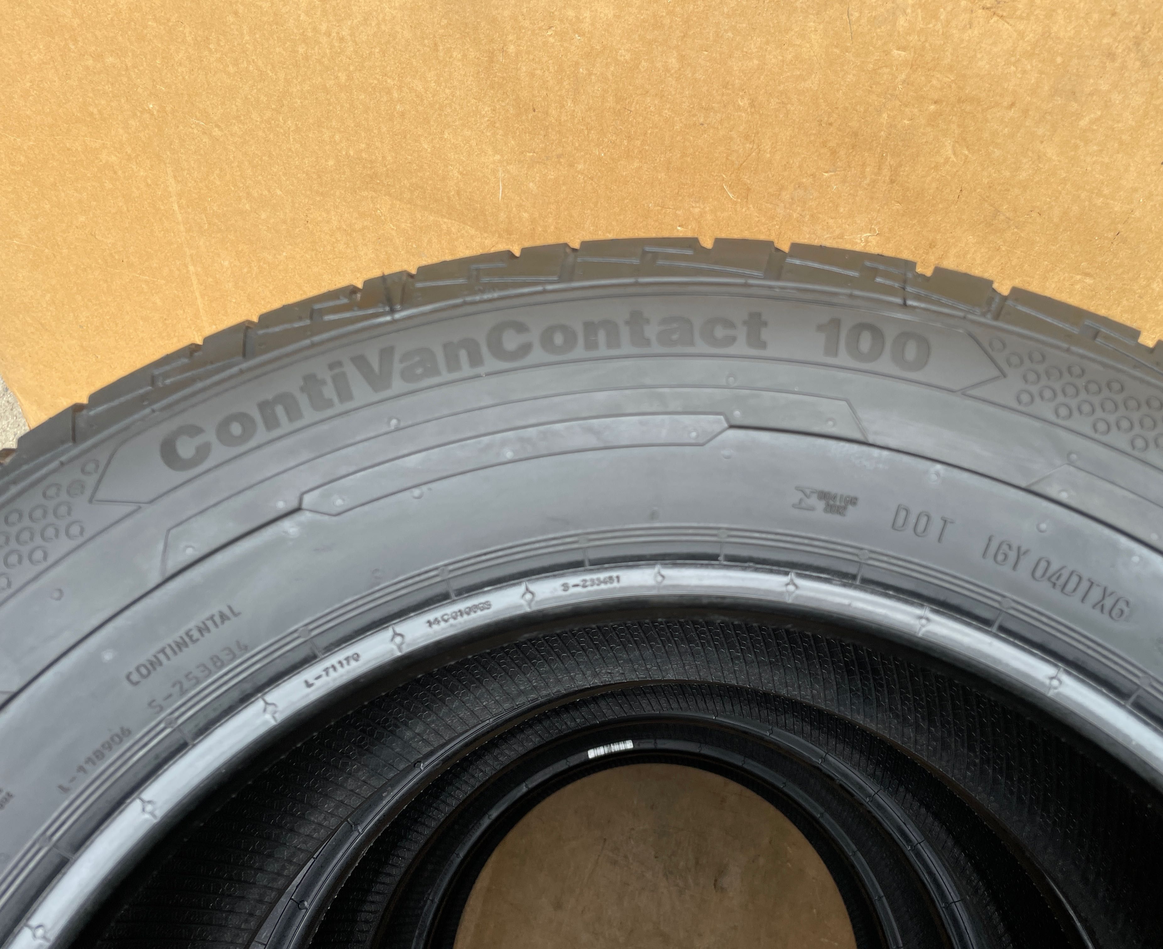 Nowe Opony Letnie CONTINENTAL ContiVanContact 100 215/65 R16C KOMPLET