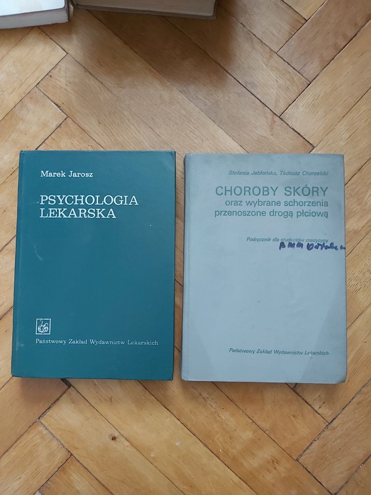 Choroby skóry Jabłońska Chorzelski Psychologia lekarska Jarosz