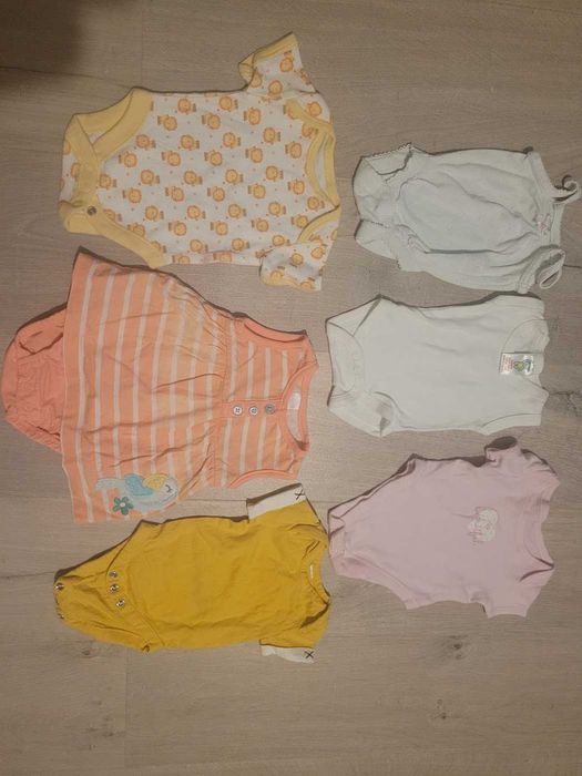 Ubranka Smyk next niemowlę newborn wcześniak dziewczynka 50/56 62