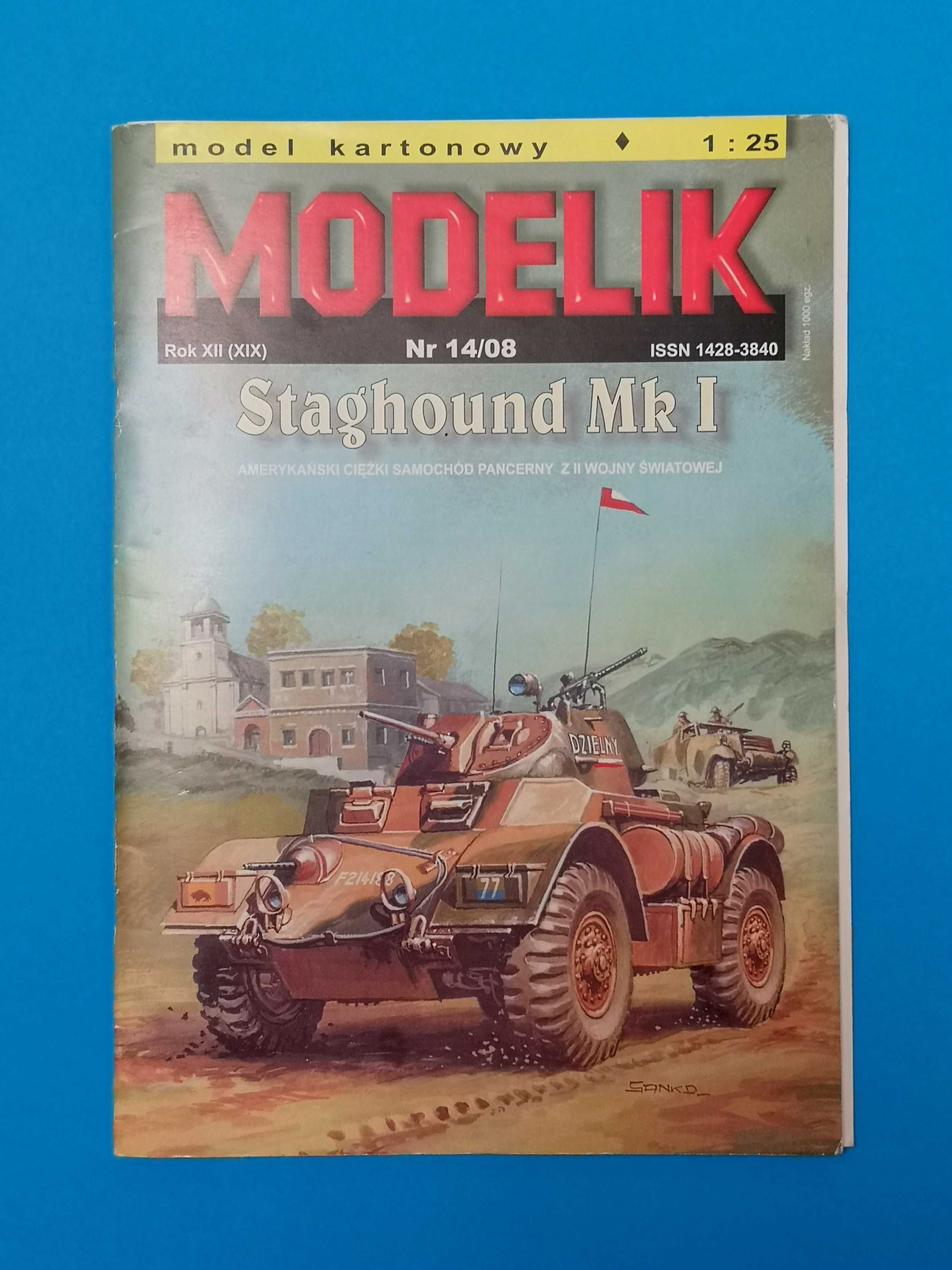 Modelki 14/08 Staghound Mk I