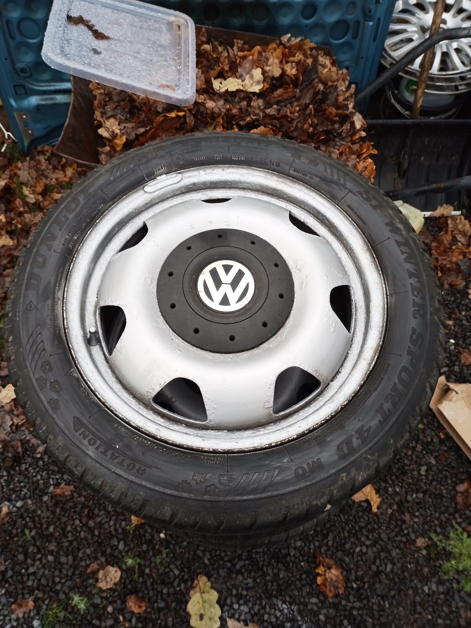 Felgi stalowe 5x120 R17 VW Volkswagen T5 T6 multivan crafter Komplet