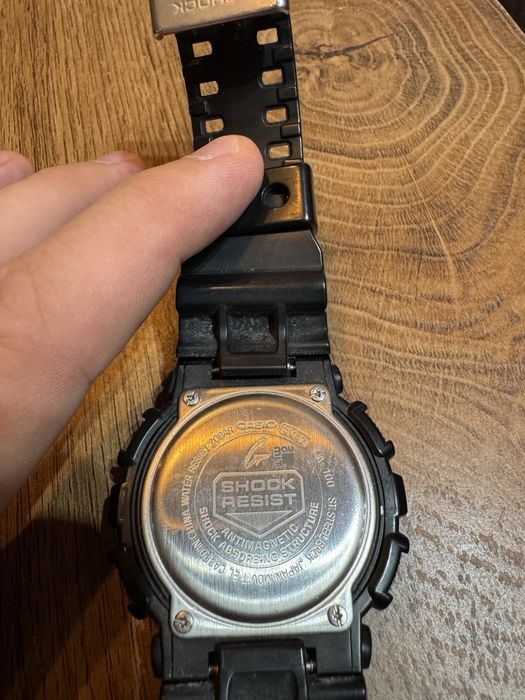 Zegarek Casio G-Shock GA-100 - sprawny, wymiana baterii i paska