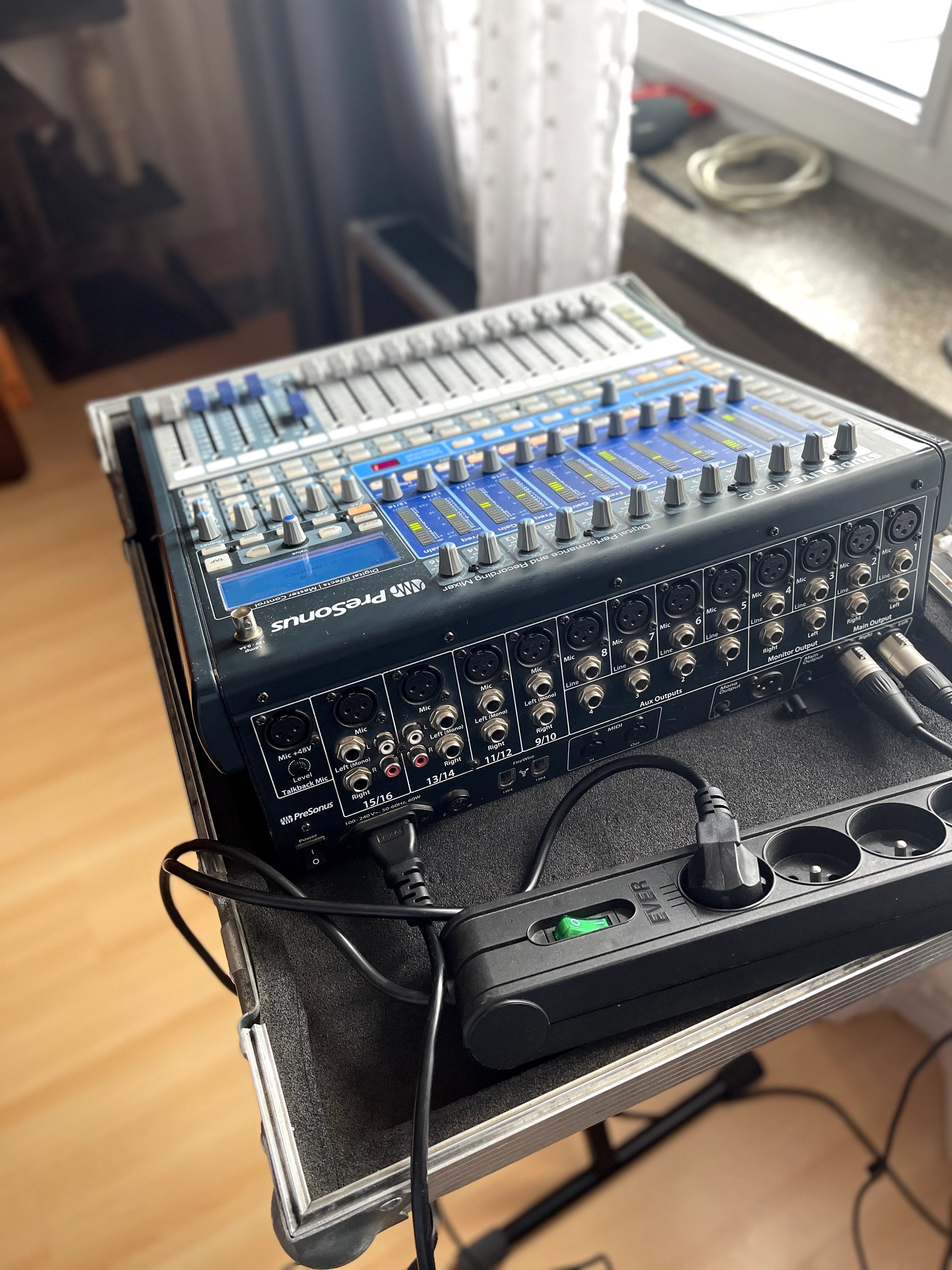 Presonus 16.0.2 Fire Wire Mikser Cyfrowy Studio, Live +case