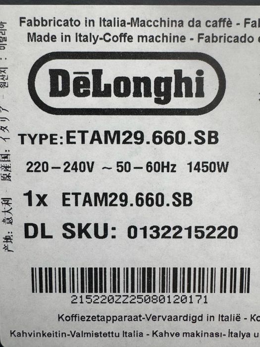 Ekspres De’Longhi Autentica Cappuccino ETAM29.660.SB