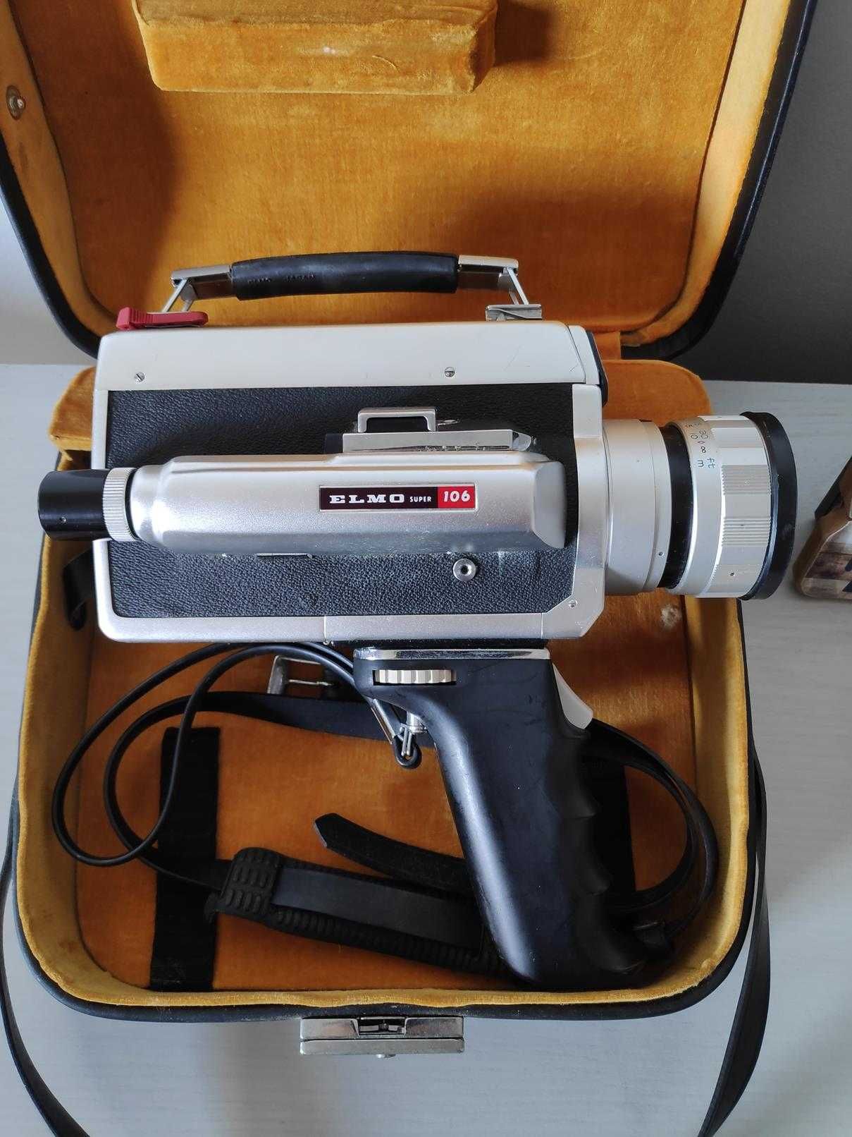 ELMO super 106 - Super 8 máquina de filmar antiga (vintage)