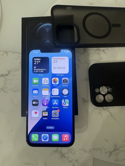iPhone 12 pro max 256 Pacific Blue Neverlock +