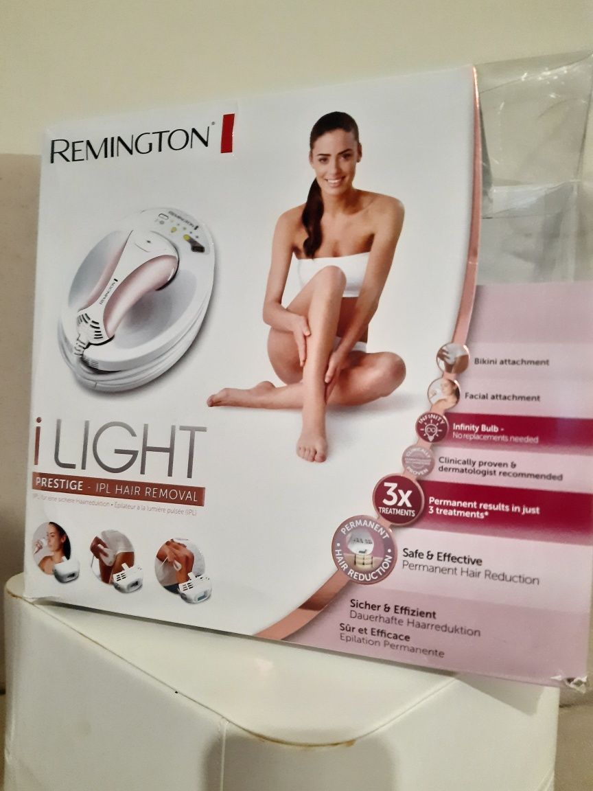 Depilator laserowy z walizka Remington iLight iPl6750 Prestige