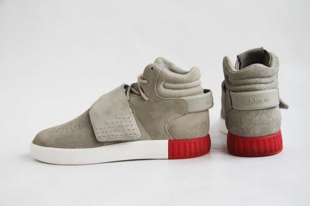 кожаные кроссовки Adidas Tubular Invader размер 38