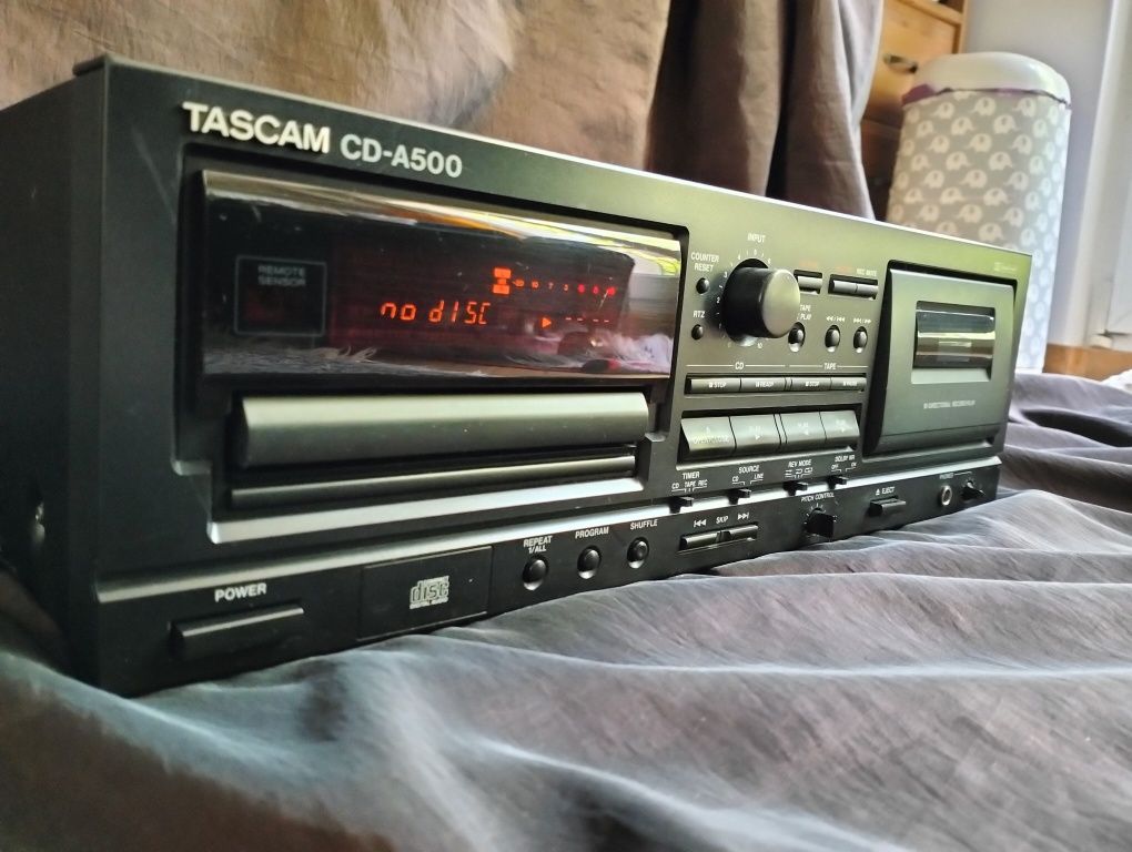 Tascam CD-A500 odtwarzacz CD i kaset Warszawa