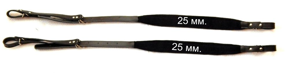 Ремни для баяна аккордеона гармони100% кожа наплечные для левой руки