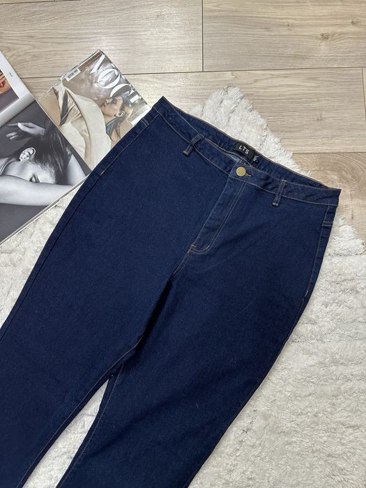 Класні джинси кльош розмір 18 EUR 46 XL-XXL, нові