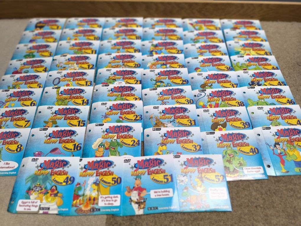 Magic Happy English płyty DVD