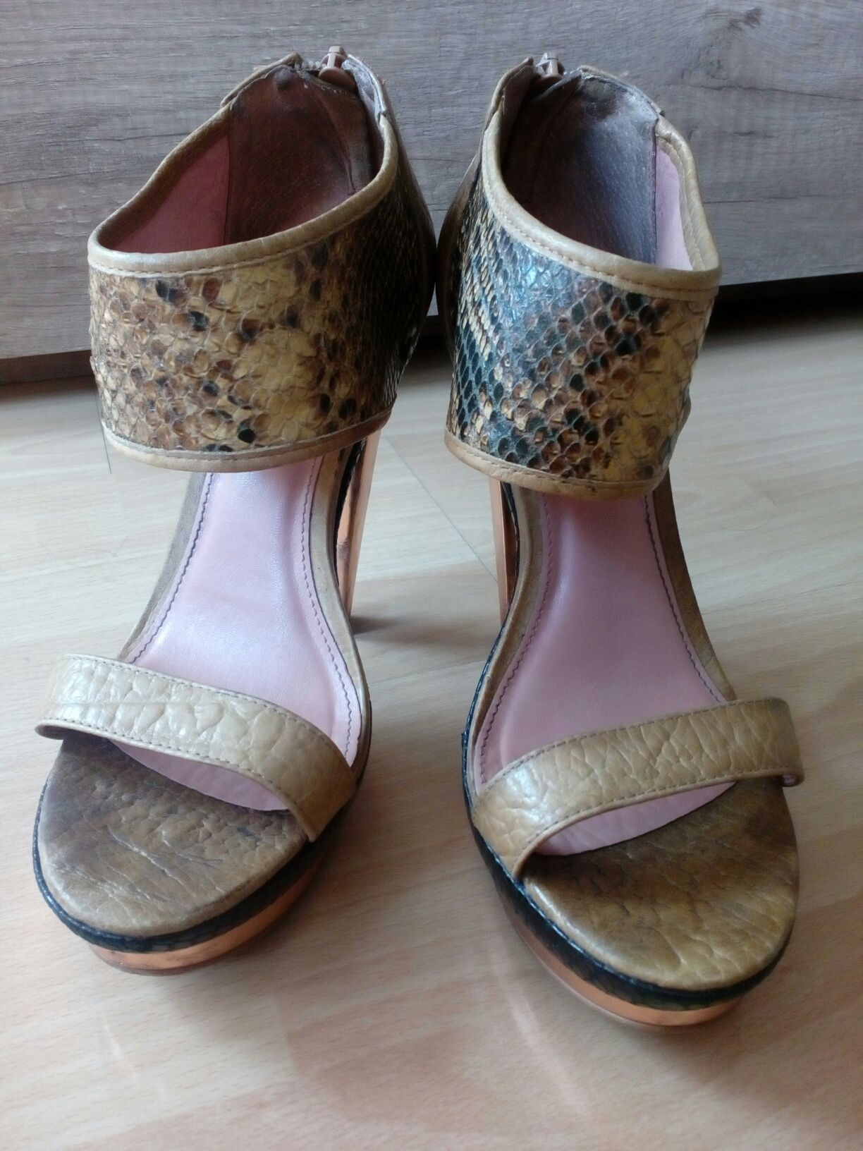 Buty skórzane 38 Brazylia