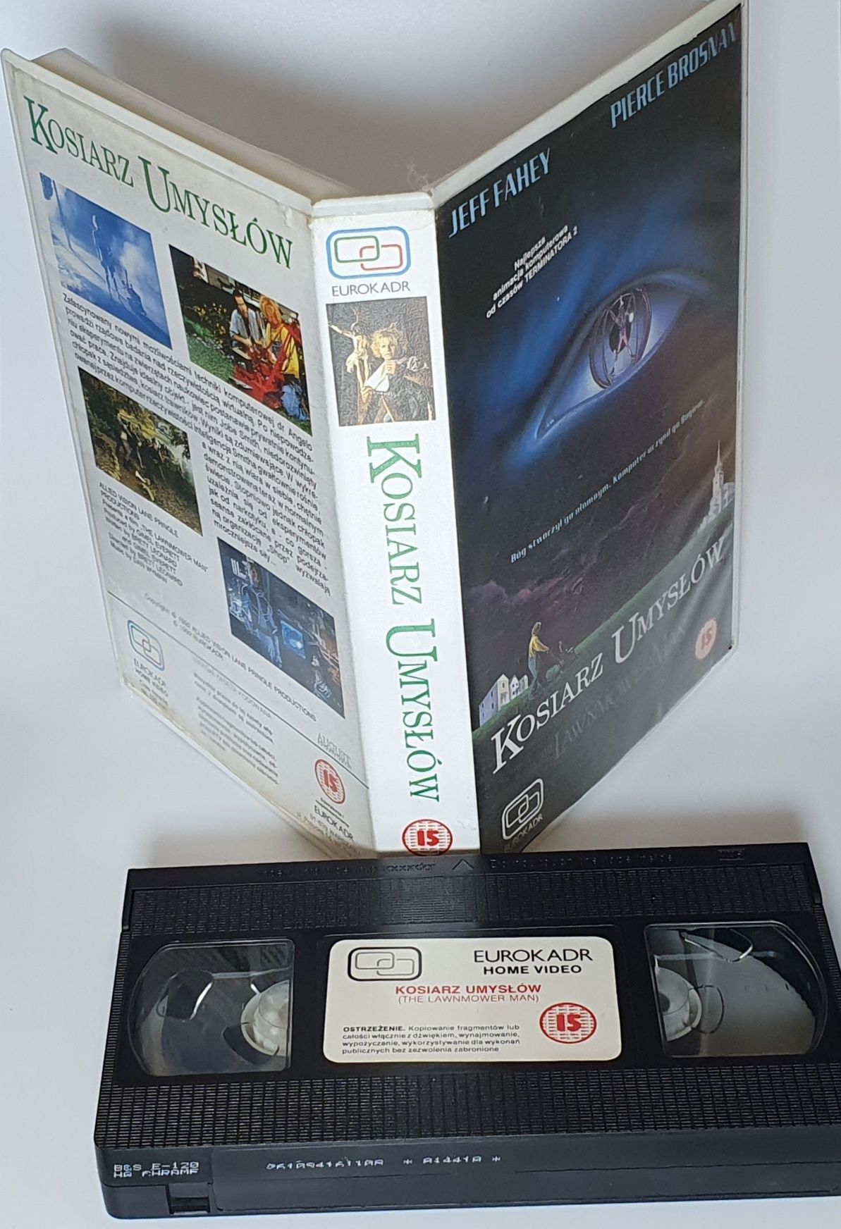 Zestaw 6 kaset VHS "Kosiarz umysłów" "Wykonać wyrok"