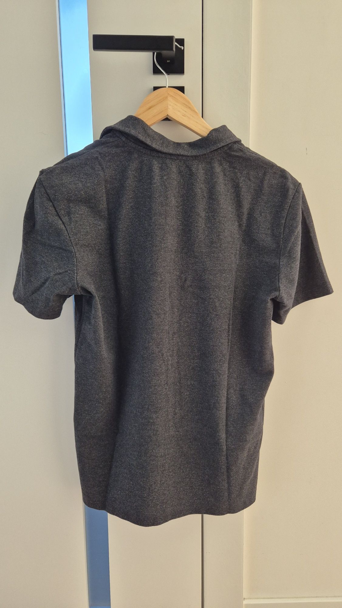 Męska grafitowa koszulka Polo Reserved Basic S