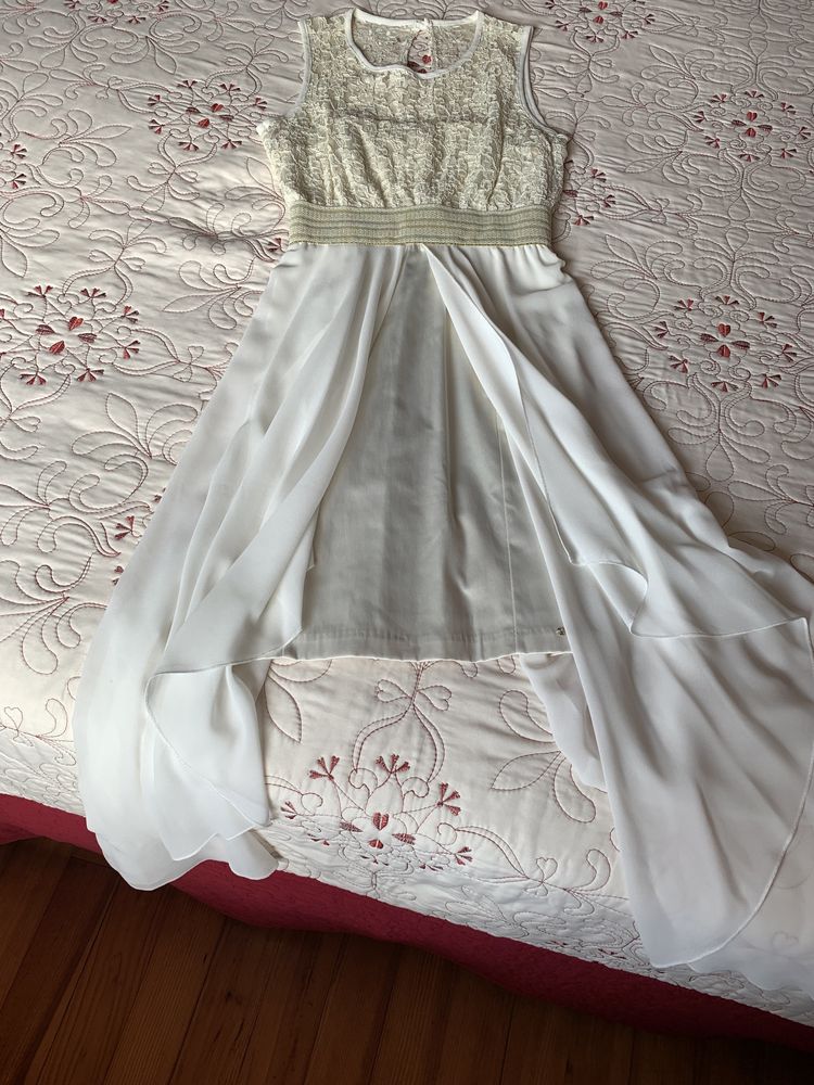 Vestido Branco com renda