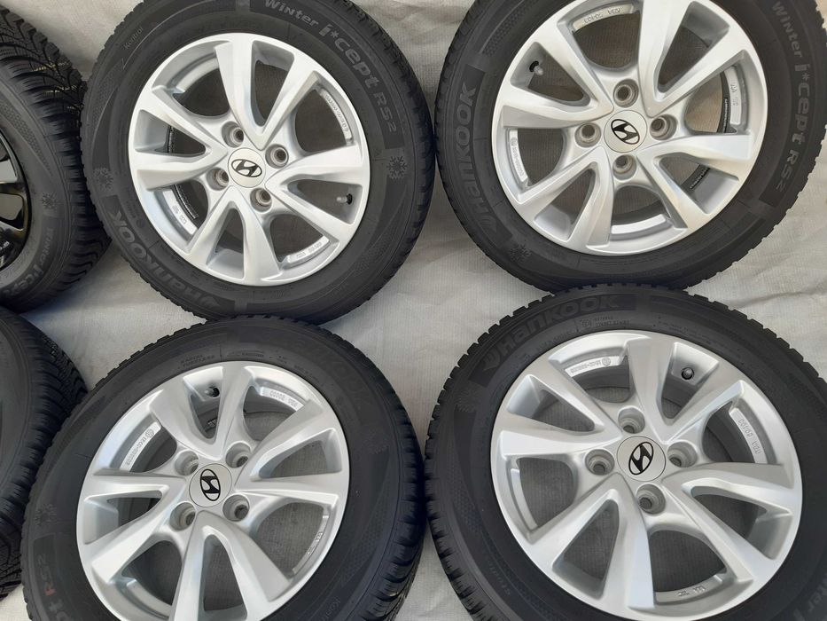 Koła zimowe felgi 14 hyundai  i10  175/65r14   et47 4x100 czujniki