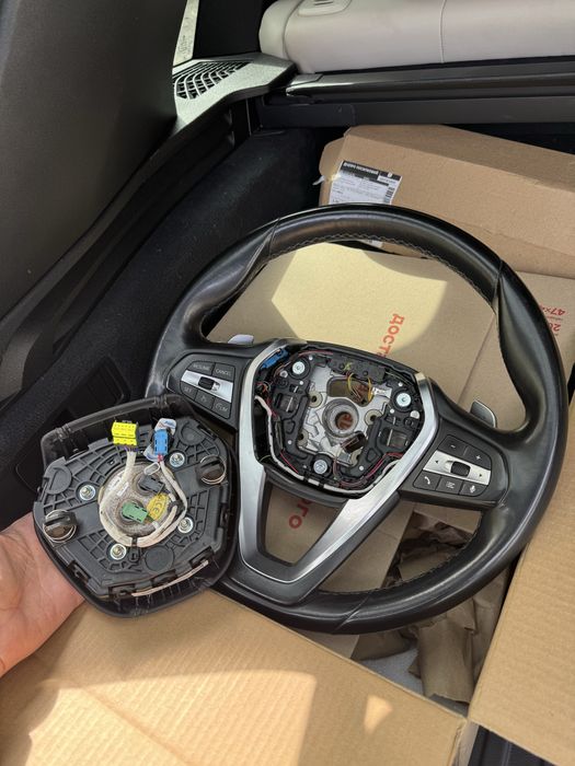 Кермо BMW x5 g05 g06 g07 з подушкою безпеки