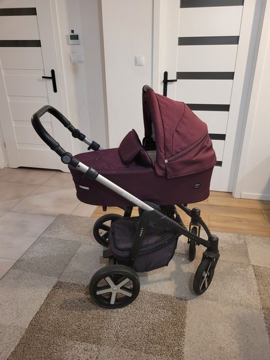 Wózek 2w1 Baby Design Husky, duża gondola + spacerówka