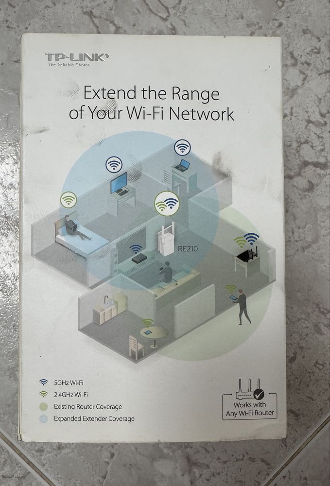 Repetidor Wi-Fi TP-Link Ac750