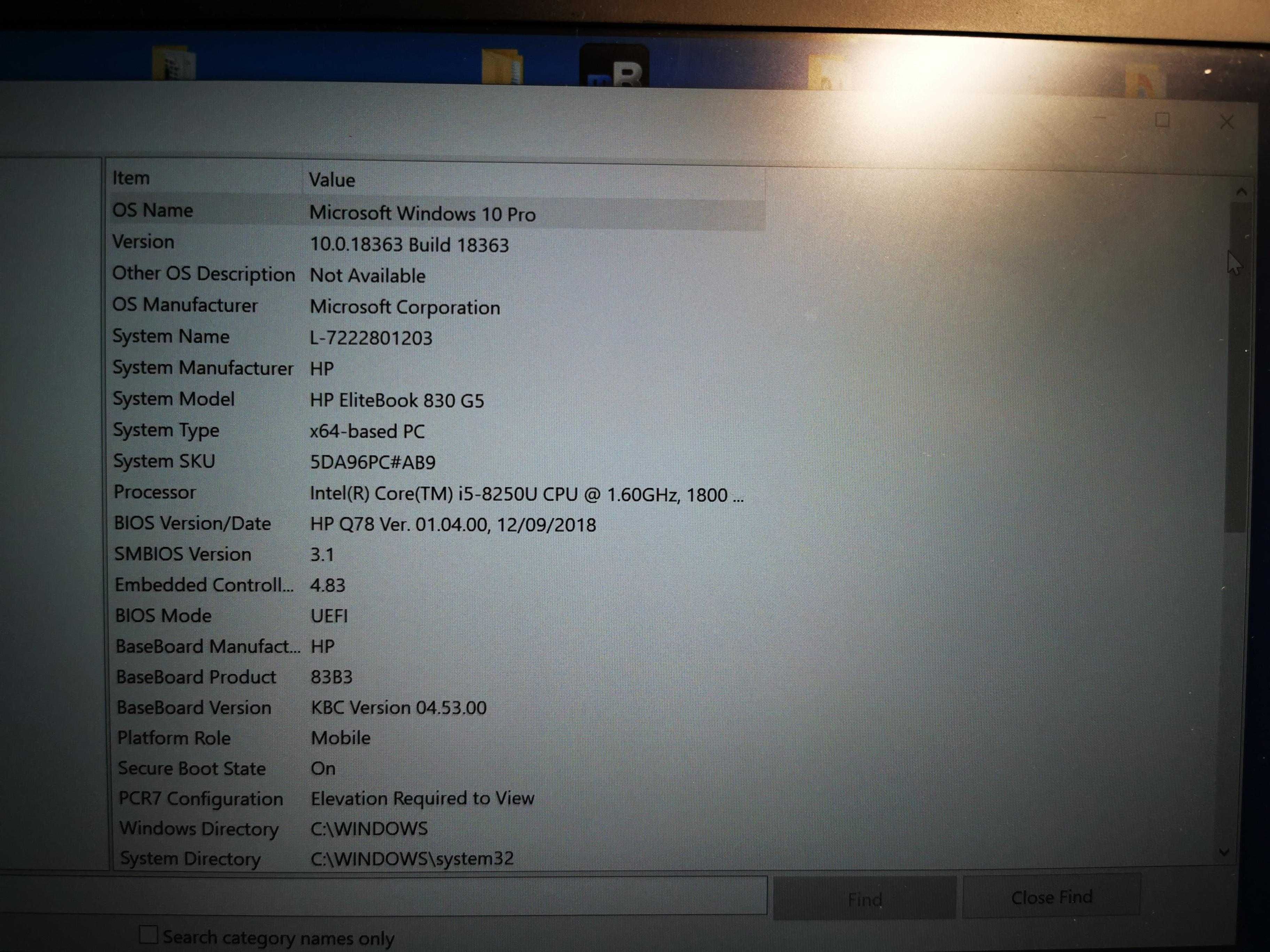 HP Elitebook 830 G5 c/ 2 discos