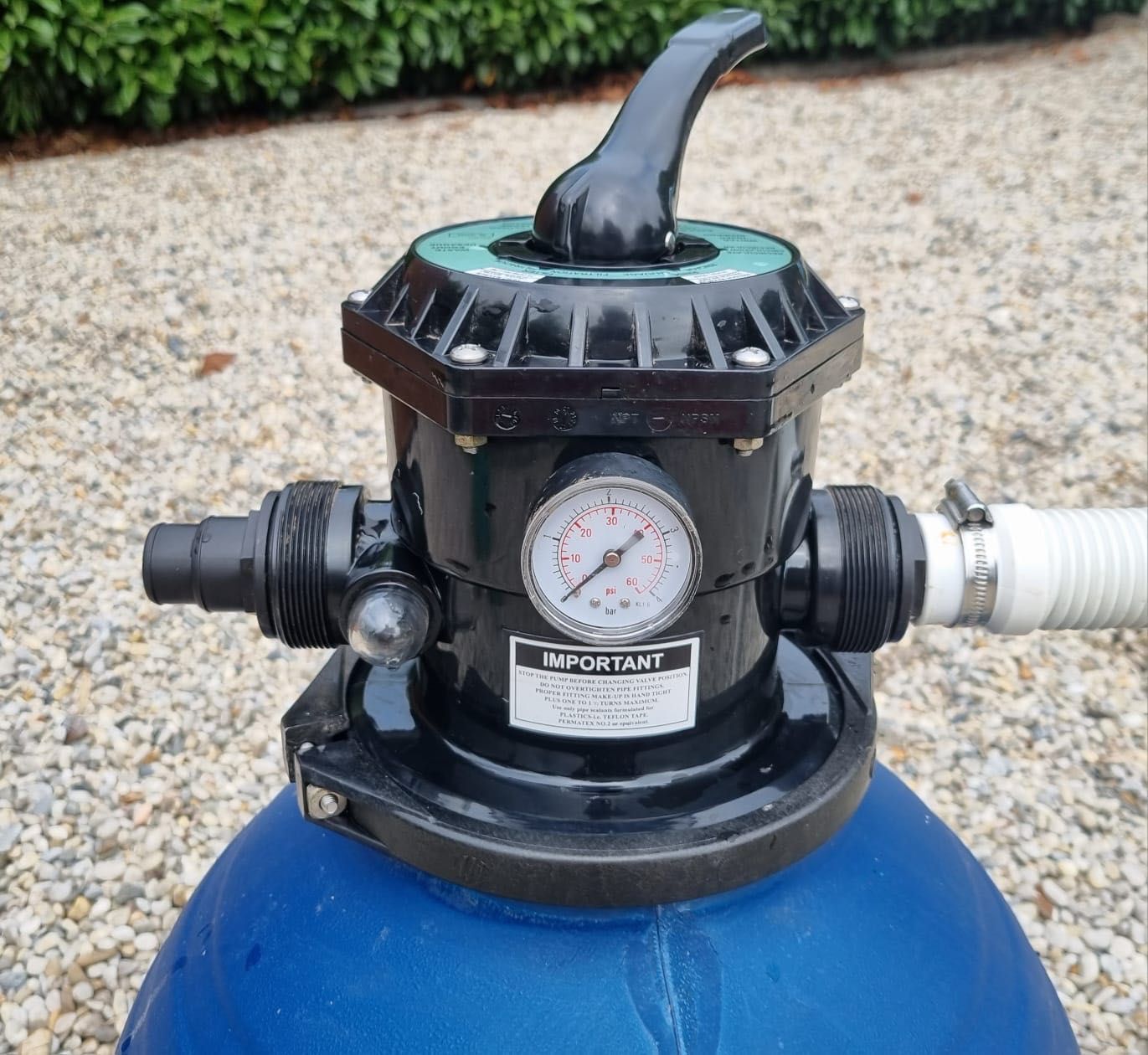Bomba e sistema de filtro de piscina