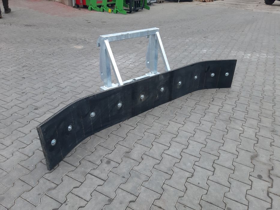 Łyżka guma zgarniak Weidemann 2.5 m manitou JCB tuz do śniegu błota
