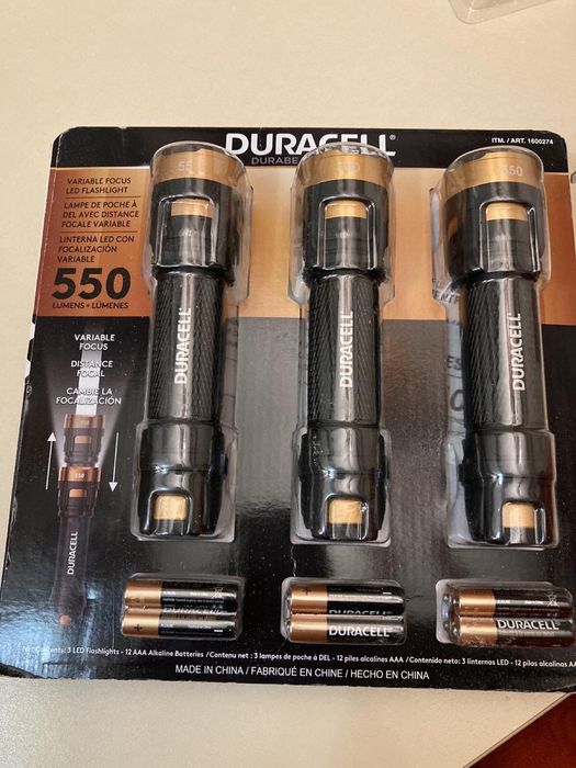 Duracell ліхтарик 550