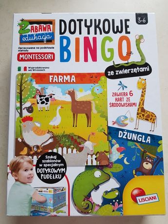Dotykowe bingo Montessori