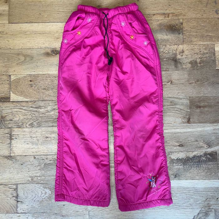 Kuga Spodnie Ocieplane Dziecko Dziewczynka Zimowe 122 Cm 7 Lat