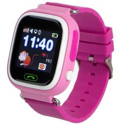 Smartwatch dziecięcy Garett Kids 2 GPS różowy