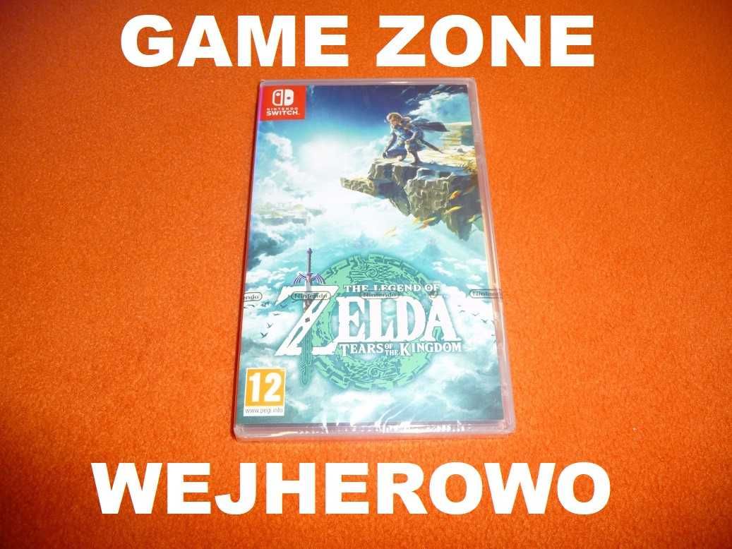 ZELDA Tears of The Kingdom Nintendo SWITCH + Lite + Oled = Wejherowo