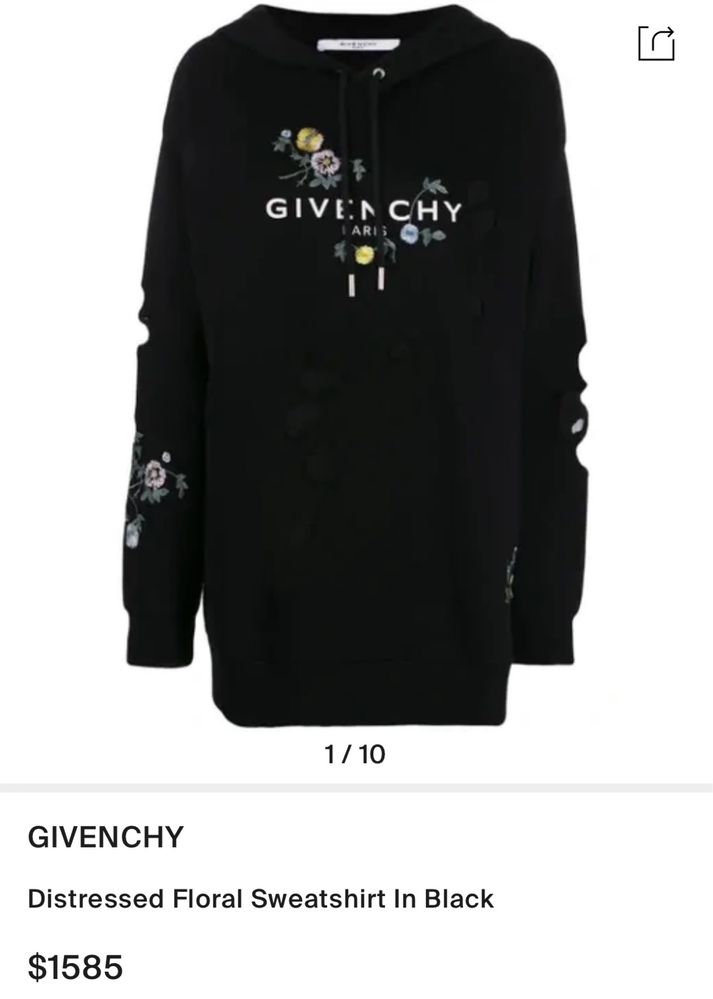 Bluza Givenchy 100% oryginalna overSize M nowa z metkami