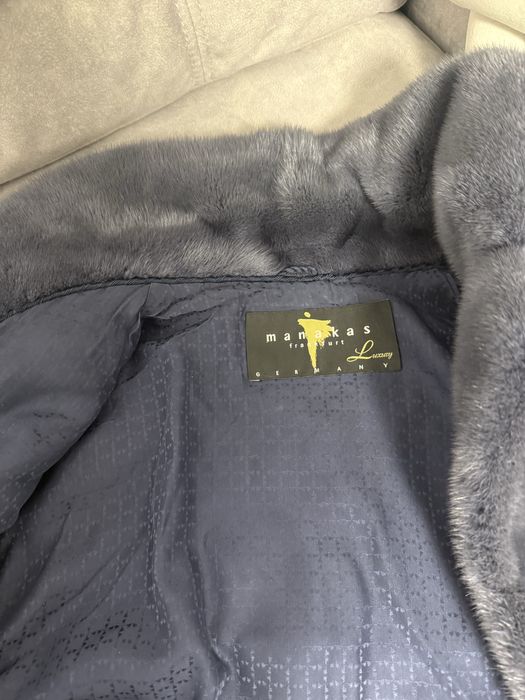 Продам норковвй полушубок , цельные пластины