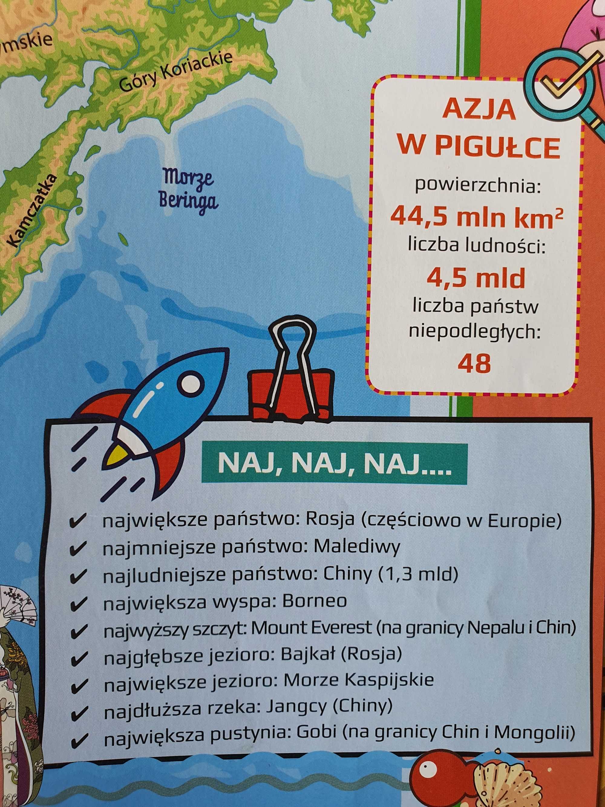 Atlas świata dla dzieci