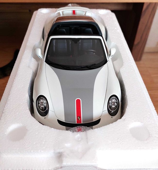 Miniatura Porsche 911 (991) Targa by Techart 2016 GT Spirit 1:18