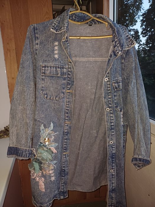 Продам  джинсовый кардиган