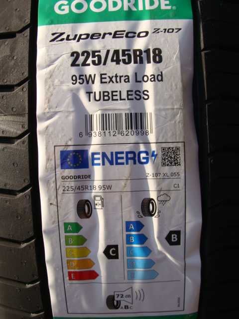 NOWE 225/45 R18 Goodride Zuper Eco Z-107