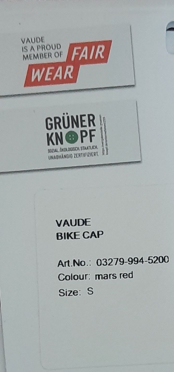 Подшлемник VAUDE велосипедный вело шапка кепка велоформа шлем crane