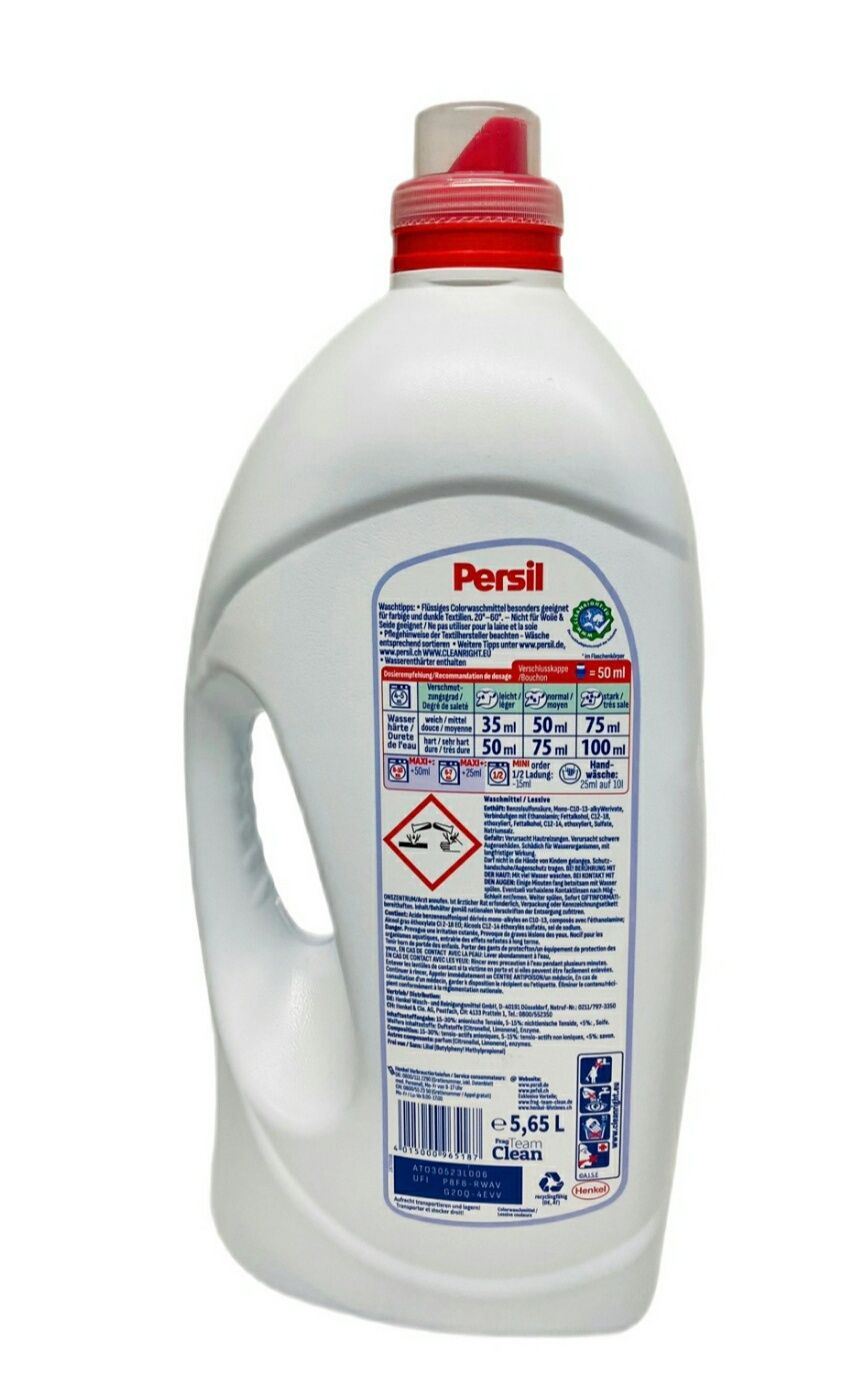 Persil płyn do prania niemiecki 113 prań 5.65l