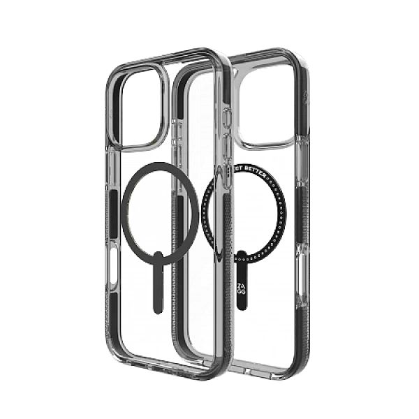 Etui ZAGG Santa Cruz Snap MagSafe na iPhone 16 Pro Max - czarne