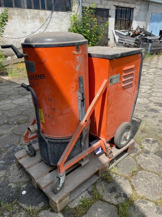 Odkurzacz przemysłowy 4kW wąż w zestawie / odciąg pyłu odpylacz wyciąg